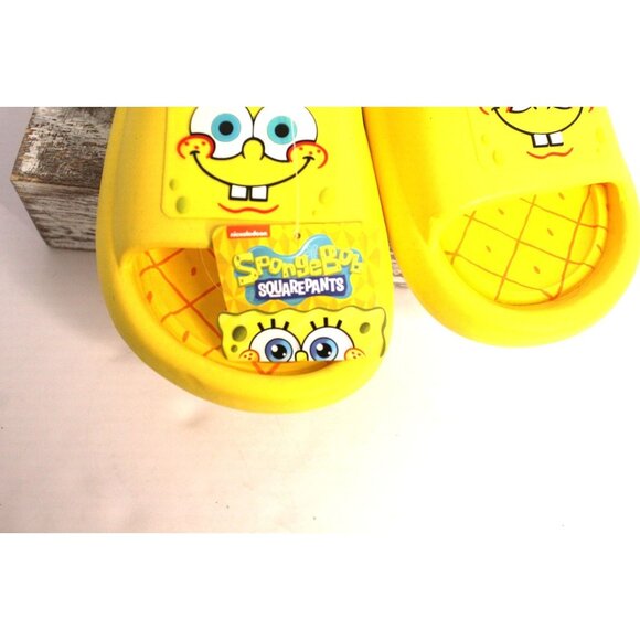 Sponge Bob Nickelodeon Side On Men's 9 Women's 10.5 Yellow Licensed Groundup NWT - Picture 5 of 8